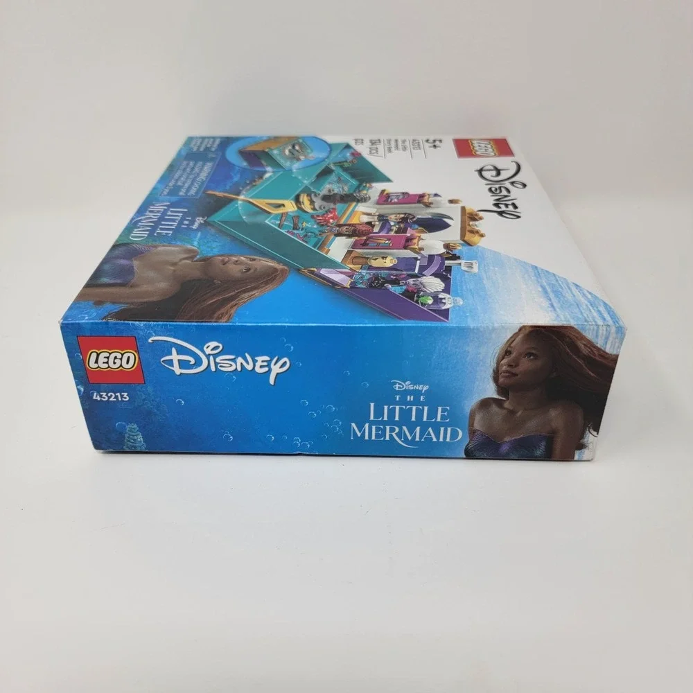 New! LEGO® Disney 43213 The Little Mermaid Ariel Story Book Building Set